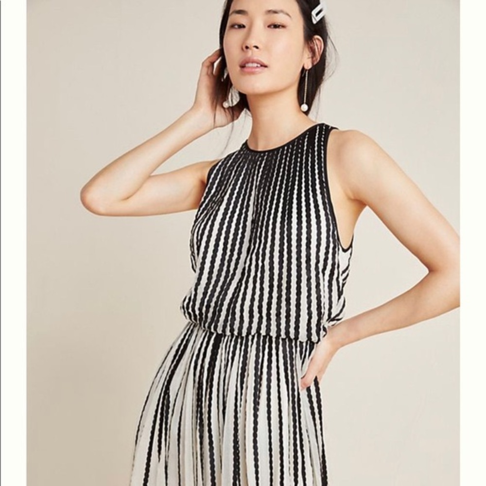 Anthropologie halter dress
